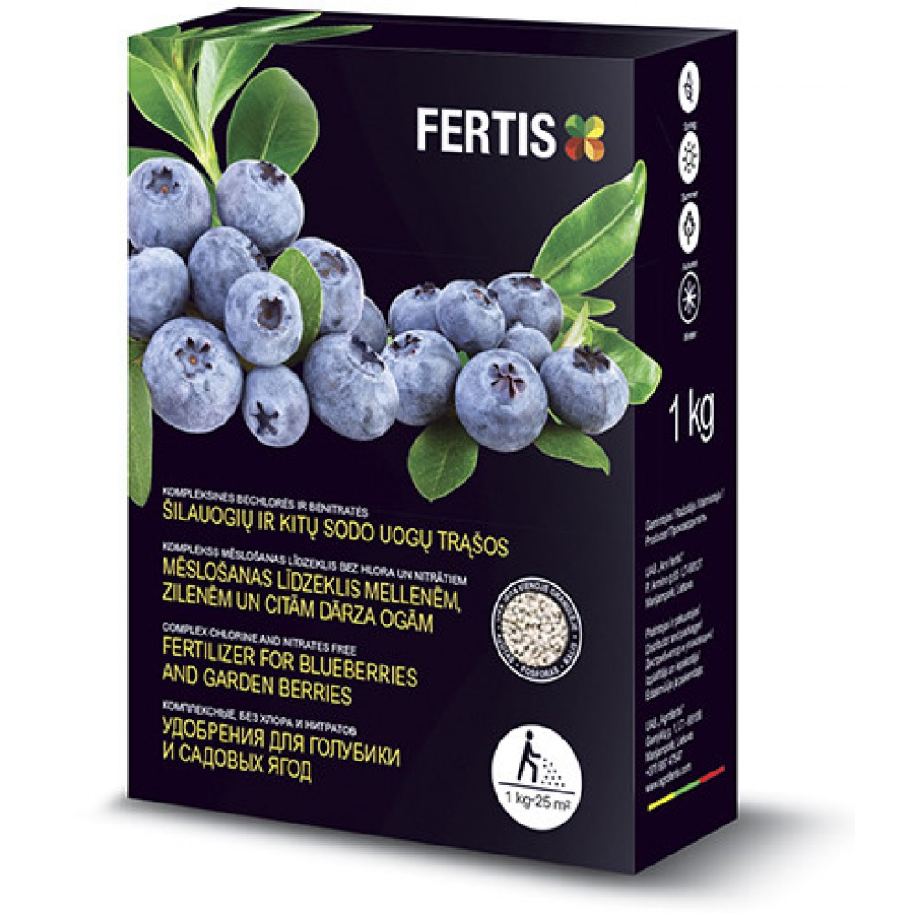 Добриво для лохини і садових ягід fertis (Фертіс) 1 кг